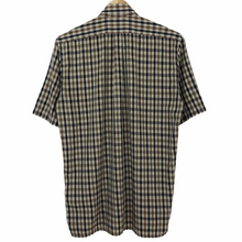 Load image into Gallery viewer, Aquascutum House Check Short Sleeved Shirt - Small (S) PTP 18.5"