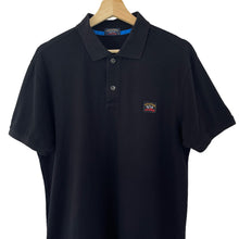 Load image into Gallery viewer, Paul and Shark Black Short Sleeved Polo - Double Extra Large (XXL) PTP 22"
