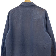 Load image into Gallery viewer, Stone Island Blue Weft Nylon Seersucker TC Overshirt - Extra Large (XL) PTP 24"