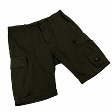 Load image into Gallery viewer, Paul and Shark Khaki Bermuda Cargo Shorts - W 32"