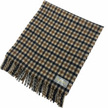 Load image into Gallery viewer, Aquascutum Classic House Check Pure Cashmere Scarf - One Size Fits All