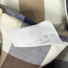 Load image into Gallery viewer, Aquascutum Block Check Long Sleeved Shirt - Small (S) PTP 22"