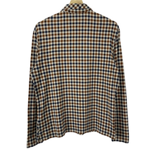 Load image into Gallery viewer, Aquascutum House Check Long Sleeved Polo - Small (S) PTP 20.5"