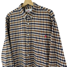 Load image into Gallery viewer, Aquascutum x Supreme House Check Flannel Long Sleeved Shirt - Large (L) PTP 23.25"