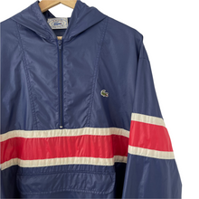Load image into Gallery viewer, Vintage Navy Lacoste Izod Half Zip Cagoule - Extra Large (XL) PTP 26.25"