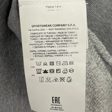 Load image into Gallery viewer, Stone Island Grey Crew Neck Logo Sweater - Triple Extra Large (XXXL) PTP 29.75"