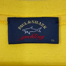 Load image into Gallery viewer, Paul and Shark Yellow Short Sleeved Logo T-Shirt - Extra Large (XL) PTP 24.25"