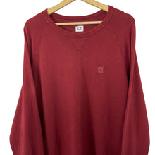 Load image into Gallery viewer, C.P Company Red Crew Neck Logo Sweater - Extra Large (XL) PTP 23"