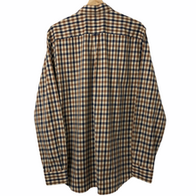 Load image into Gallery viewer, Aquascutum House Check Long Sleeved Shirt - Large (L) PTP 22"