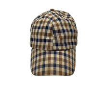 Load image into Gallery viewer, Aquascutum House Check Adjustable Cap - One Size Fits All