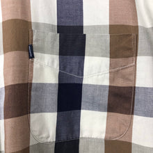 Load image into Gallery viewer, Aquascutum Block Check Short Sleeved Shirt - Large (L) PTP 24.25"