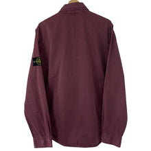 Load image into Gallery viewer, Stone Island Burgundy Pocket Overshirt - Extra Large (XL) PTP 23.25"