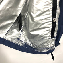 Load image into Gallery viewer, Ma.Strum Blue Multi Pocket Hooded Sniper Jacket - Medium (M) PTP 22"