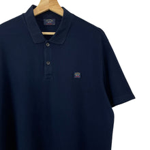 Load image into Gallery viewer, Paul and Shark Navy Short Sleeved Polo - Double Extra Large (XXL) PTP 22.5"