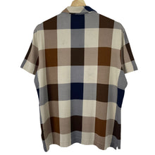 Load image into Gallery viewer, Aquascutum Block Check Short Sleeved Polo - Large (L) PTP 22"