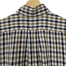 Load image into Gallery viewer, Aquascutum House Check Short Sleeved Shirt - Small (S) PTP 21.5"