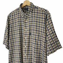 Load image into Gallery viewer, Aquascutum House Check Short Sleeved Shirt - Extra Large (XL) PTP 24.5"