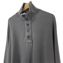 Load image into Gallery viewer, C.P Company Grey Half Zip Button Up Pullover - Double Extra Large (XXL) PTP 26"