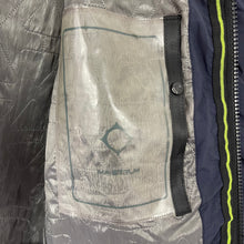 Load image into Gallery viewer, Ma.Strum Navy Hooded Harrier Field Gilet Body Warmer - Medium (M) PTP 22.5"