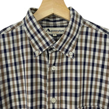 Load image into Gallery viewer, Aquascutum House Check Short Sleeved Shirt - Large (L) PTP 24.75"