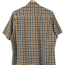 Load image into Gallery viewer, Aquascutum House Check Short Sleeved Shirt - Large (L) PTP 20.25"