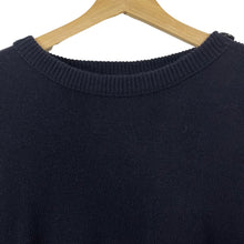 Load image into Gallery viewer, Paul and Shark Navy Crew Neck Wool Sweater - Double Extra Large (XXL) PTP 25"