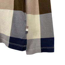 Load image into Gallery viewer, Aquascutum Block Check Long Sleeved T-Shirt - Extra Large (XL) PTP 24"