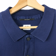 Load image into Gallery viewer, C.P Company Navy Blue Short Sleeved Polo - Extra Large (XL) PTP 23.5"