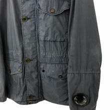 Load image into Gallery viewer, C.P Company Navy 50.3 Cinquanta Fili Goggle Jacket - 56 PTP 25"