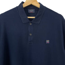 Load image into Gallery viewer, Paul and Shark Navy Short Sleeved Polo - Double Extra Large (XXL) PTP 22.5"
