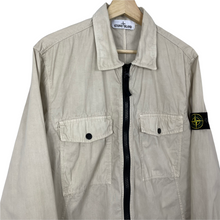 Load image into Gallery viewer, Stone Island Beige Double Pocket Overshirt - Medium (M) PTP 21.75"