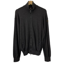 Load image into Gallery viewer, Paul and Shark Bretagne Grey Full Zip Sweater - Medium (M) PTP 22.25"