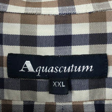 Load image into Gallery viewer, Aquascutum House Check Long Sleeved Shirt - Double Extra Large (XXL) PTP 26"