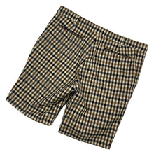 Load image into Gallery viewer, BNWT Aquascutum Club House Check Vicuna Winster Shorts - W 36"