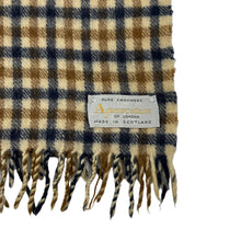 Load image into Gallery viewer, Aquascutum Classic House Check Pure Cashmere Scarf - One Size Fits All