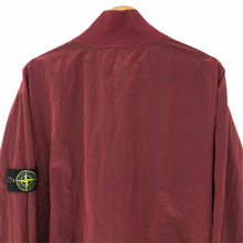Load image into Gallery viewer, Stone Island Burgundy Nylon Metal Half Zip Smock - Double Extra Large (XXL) PTP 26.5"