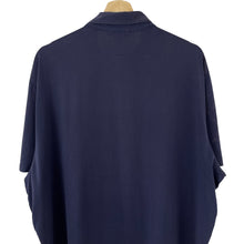 Load image into Gallery viewer, Aquascutum Navy / House Check Short Sleeved Polo - Triple Extra Large (XXXL) PTP 26"