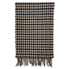 Load image into Gallery viewer, Aquascutum Classic House Check 100% Wool Scarf - One Size Fits All