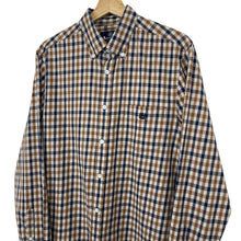 Load image into Gallery viewer, Aquascutum House Check Long Sleeved Shirt - Large (L) PTP 22"