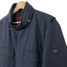 Load image into Gallery viewer, Paul and Shark Navy Multi Pocket Field Jacket - Large (L) PTP 23.5"