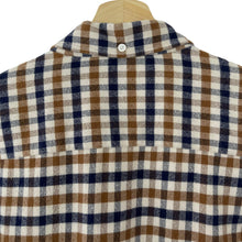 Load image into Gallery viewer, Aquascutum x Supreme House Check Flannel Long Sleeved Shirt - Large (L) PTP 23.25"