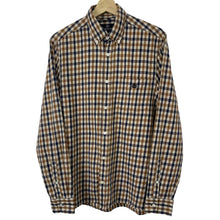 Load image into Gallery viewer, Aquascutum House Check Long Sleeved Shirt - Medium (M) PTP 20.75"