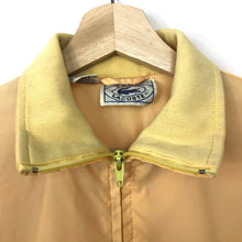 Load image into Gallery viewer, Vintage Lacoste Izod Yellow Full Zip Up Jacket - Large (L) PTP 24"