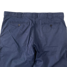 Load image into Gallery viewer, Paul and Shark Navy Bermuda Cargo Shorts - W 38"