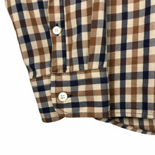 Load image into Gallery viewer, Aquascutum House Check Long Sleeved Shirt - Large (L) PTP 22"