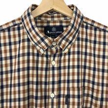 Load image into Gallery viewer, Aquascutum House Check Long Sleeved Shirt - Double Extra Large (XXL) PTP 23.5"