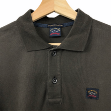 Load image into Gallery viewer, Paul and Shark Khaki / Brown Short Sleeved Polo - Medium (M) PTP 19.5"