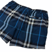 Load image into Gallery viewer, Burberry Brit Blue Nova Check Swim Shorts - Double Extra Large (XXL)