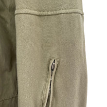Load image into Gallery viewer, C.P Company Khaki Zip Up Logo Sweater - Triple Extra Large (XXXL) PTP 26"
