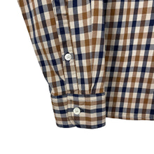 Load image into Gallery viewer, Aquascutum House Check Long Sleeved Shirt - Small (S) PTP 19"